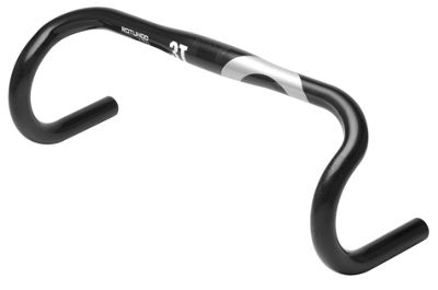3T Rotundo Ltd Carbon Road Handlebar - Black - Grey - 31.8mm, Black - Grey